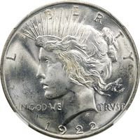 1922-D Peace Dollar ($1) Photo 3