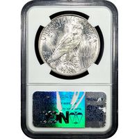 1922-D Peace Dollar ($1) Reverse Image
