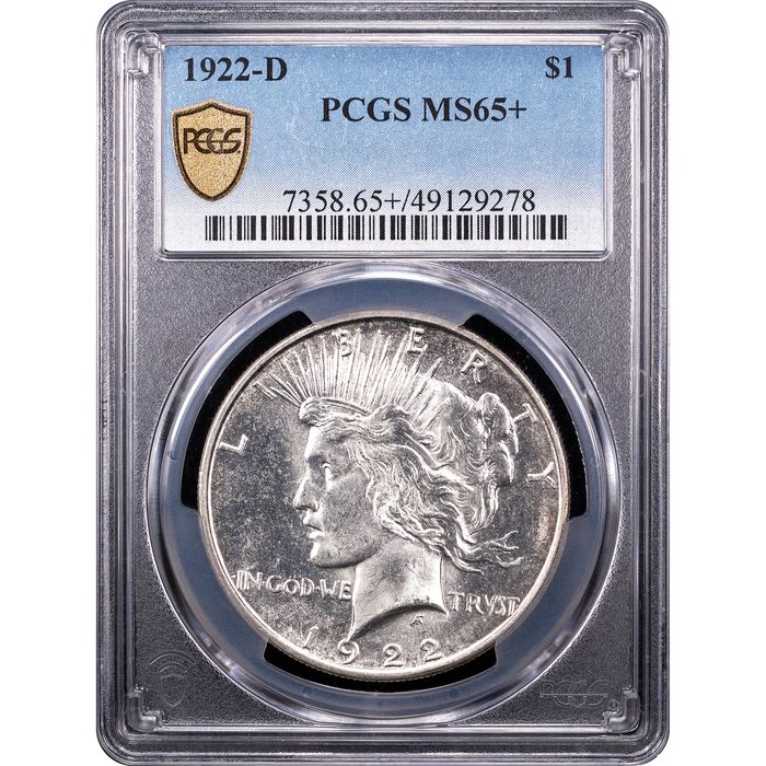 1922-D Peace Dollar ($1) Obverse Image