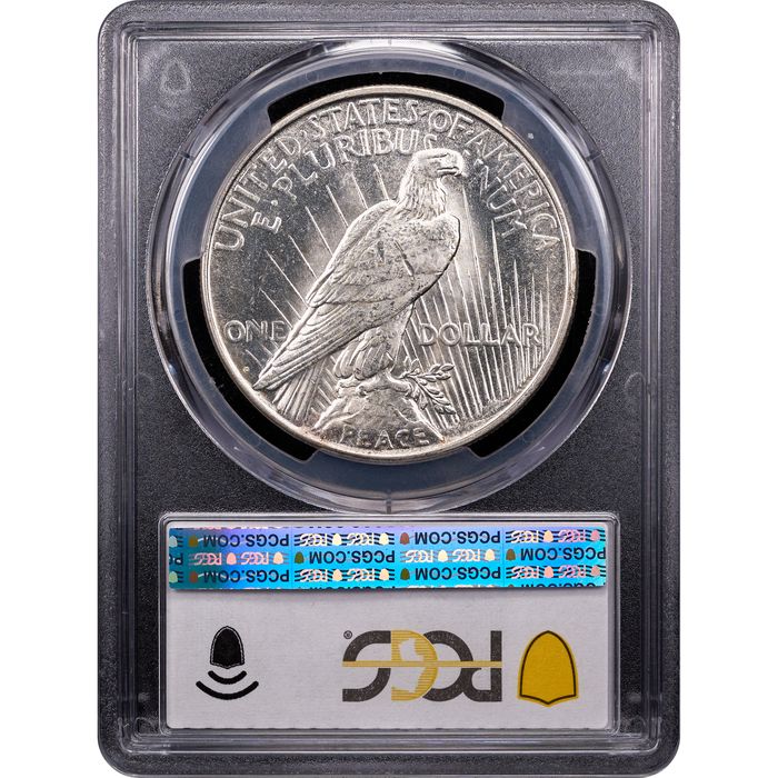1922-D Peace Dollar ($1) Reverse Image