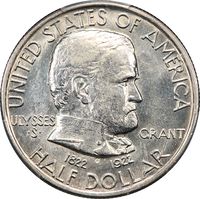 1922 Grant Commemorative Half Dollar (50c) Obverse Image