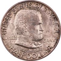 1922 Grant Commemorative Half Dollar (50c) Obverse Image