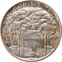 1922 Grant with Star Commemorative Half Dollar (50c) OGH Photo 4