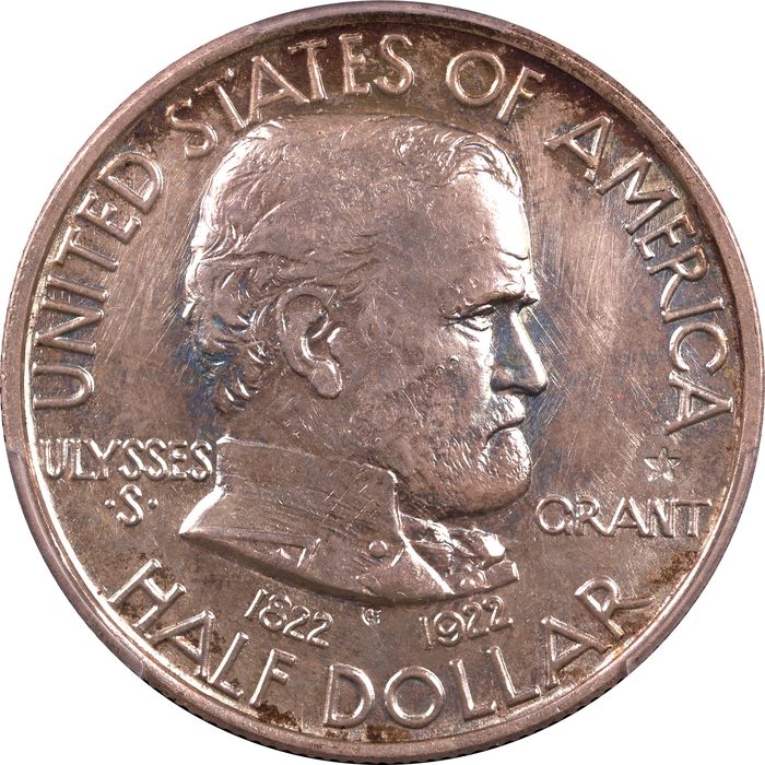 1922 Grant with Star Commemorative Half Dollar (50c) Obverse Image