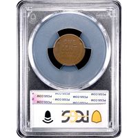 1922 No D Lincoln Cent (1c) Reverse Slab Image