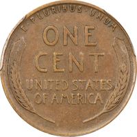 1922 No D Lincoln Cent (1c) Strong Reverse Reverse Image