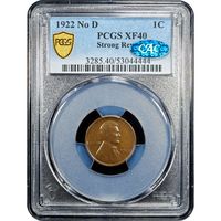1922 No D Strong Reverse Lincoln Cent (1c) Obverse Image