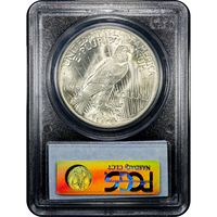 1922 Peace Dollar ($1) Reverse Image