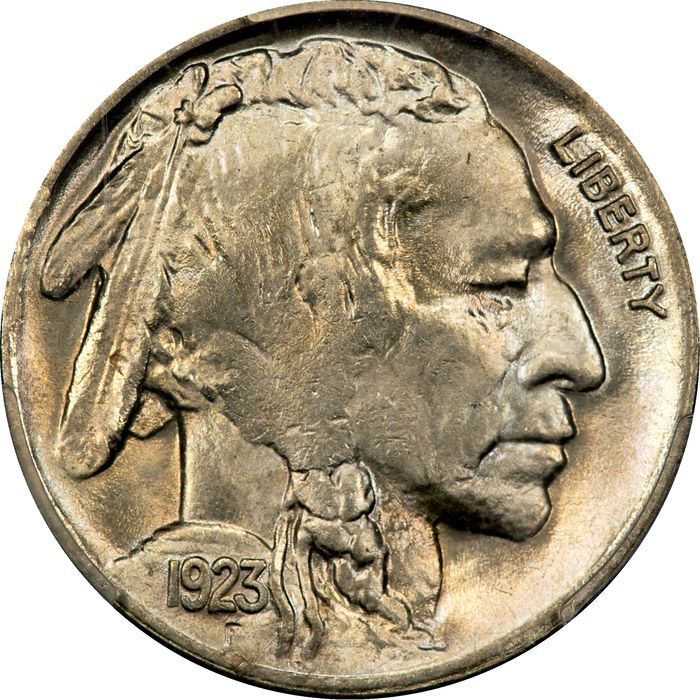 1923 Buffalo Nickel (5c) Photo 3
