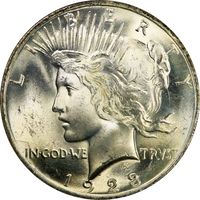 1923 Peace Dollar ($1) Obverse Image