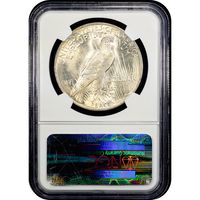 1923 Peace Dollar ($1) Reverse Slab Image