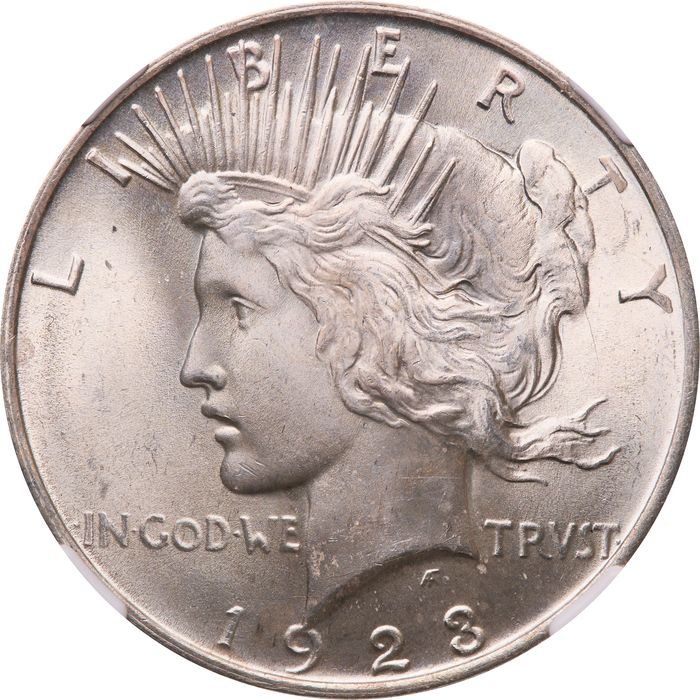 1923 Peace Dollar ($1) Obverse Image