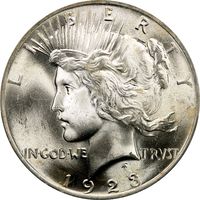 1923 Peace Dollar ($1) Obverse Image