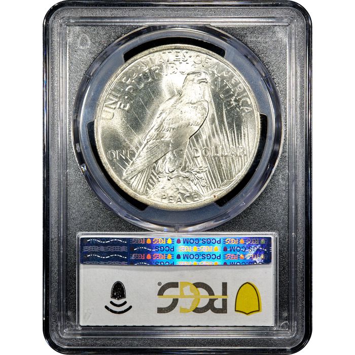 1923 Peace Dollar ($1) Reverse Image