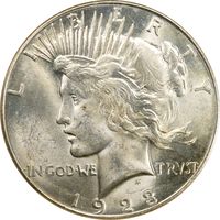 1923-S Peace Dollar ($1) Obverse Image