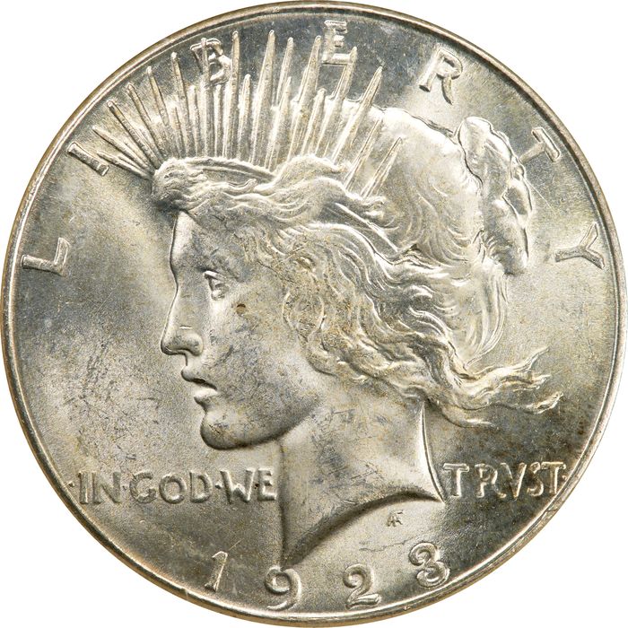 1923-S Peace Dollar ($1) Obverse Image
