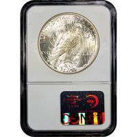 1923-S Peace Dollar ($1) Reverse Slab Image