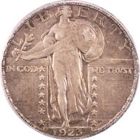 1923-S Standing Liberty Quarter (25c) Obverse Image