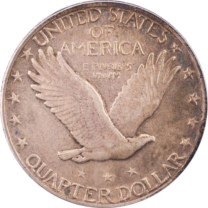 1923-S Standing Liberty Quarter (25c) Reverse Image