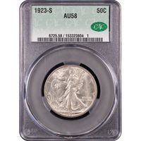 1923-S Walking Liberty Half (50c) Obverse Slab Image
