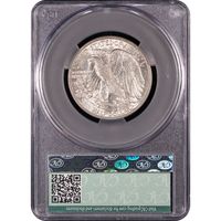 1923-S Walking Liberty Half (50c) Reverse Slab Image