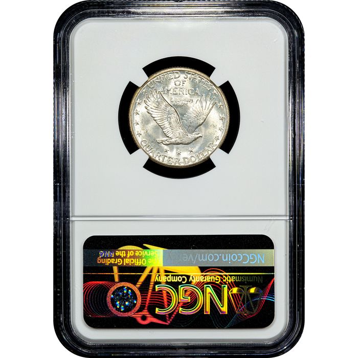 1924-D Standing Liberty Quarter (25c) Reverse Image