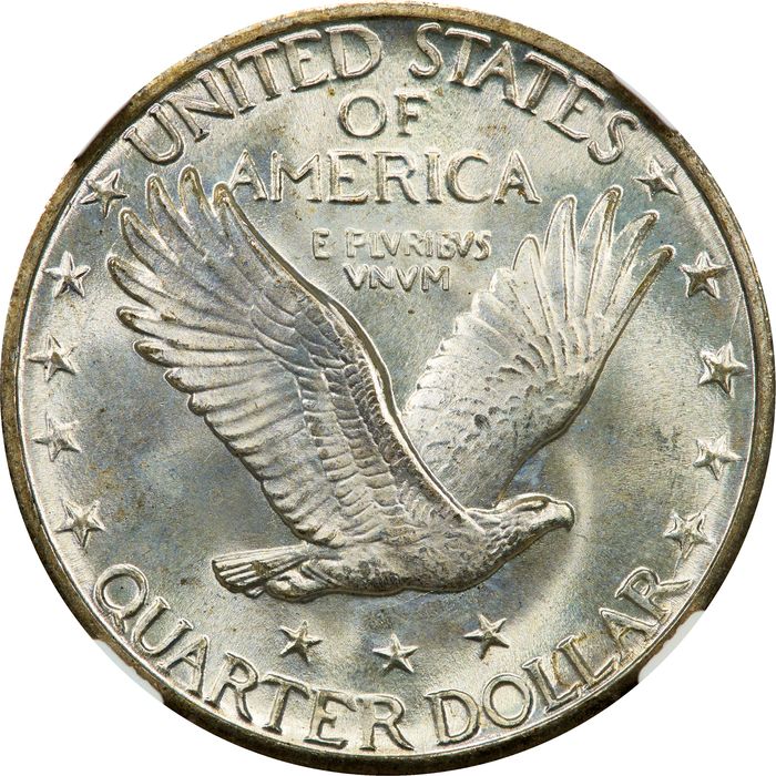 1924-D Standing Liberty Quarter (25c) Photo 4