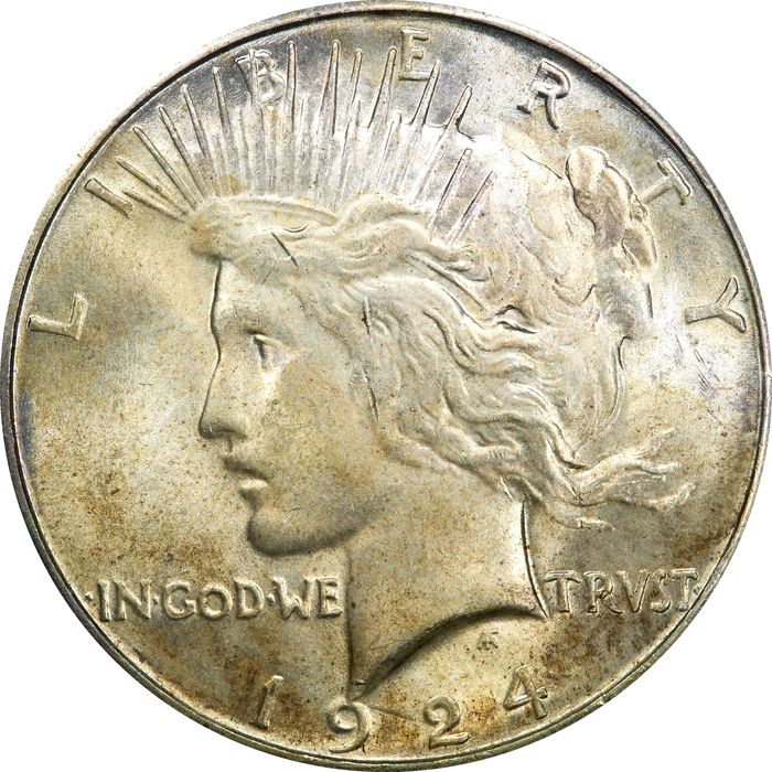 1924-S Peace Dollar ($1) Obverse Image