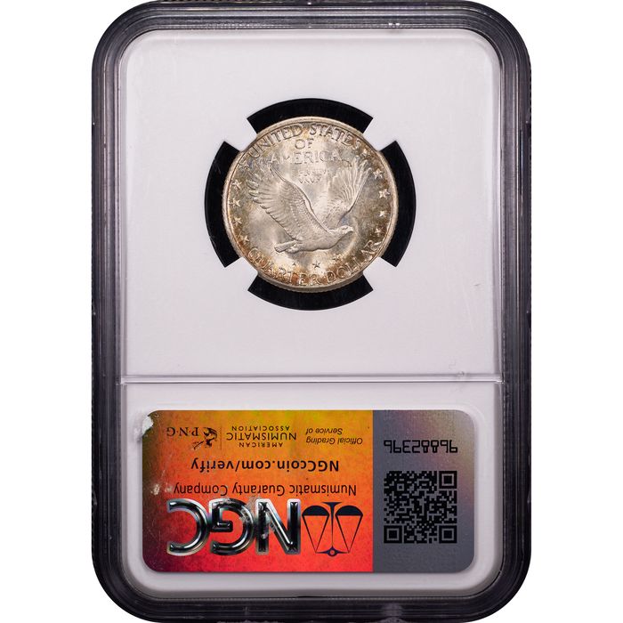 1924-S Standing Liberty Quarter (25c) Reverse Slab Image
