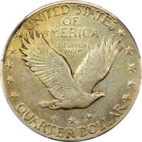 1924-S Standing Liberty Quarter (25c) Photo 4