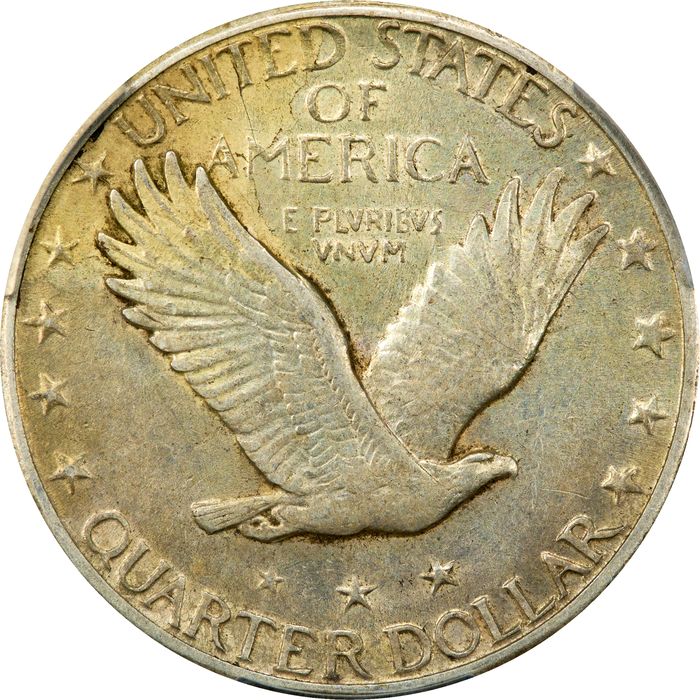 1924-S Standing Liberty Quarter (25c) Photo 4