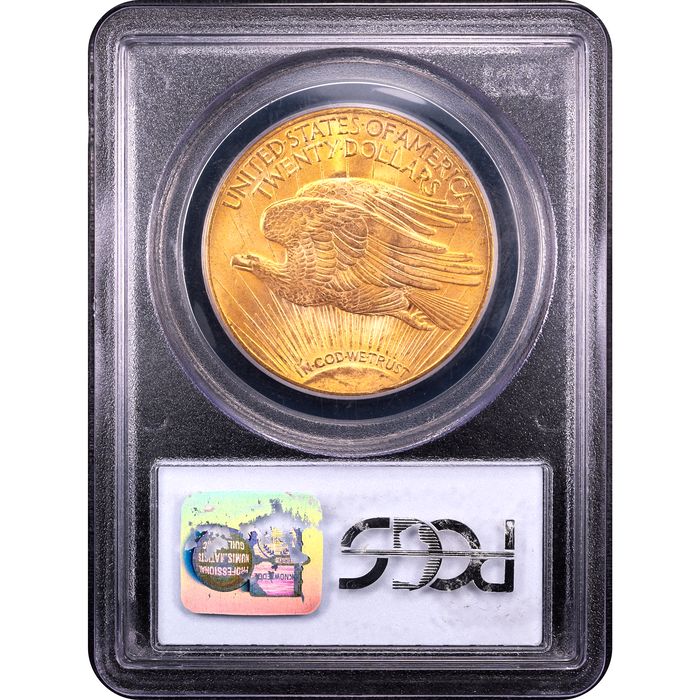 1924 Saint-Gaudens Gold Double Eagle ($20) Reverse Slab Image