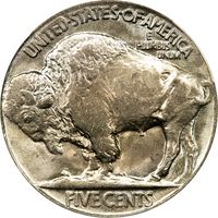 1925 Buffalo Nickel (5c) Photo 4