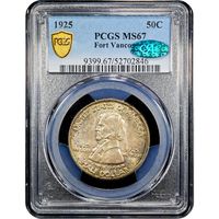1925 Fort Vancouver Commemorative Half (50c) Obverse Image