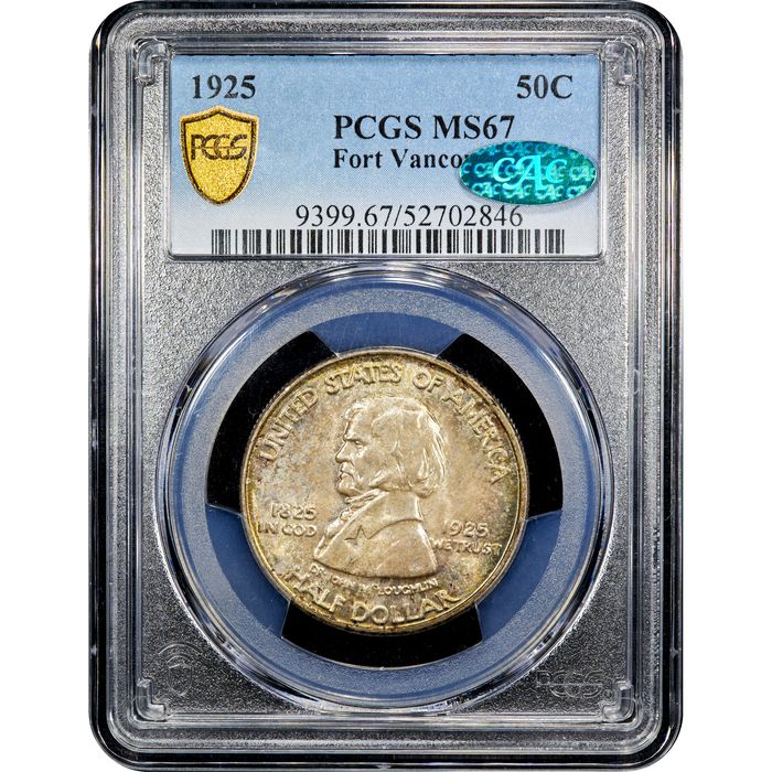 1925 Fort Vancouver Commemorative Half (50c) Obverse Image