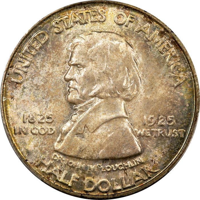 1925 Fort Vancouver Commemorative Half (50c) Photo 3