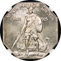 1925 Norse American Medal (Thick) Obverse Image