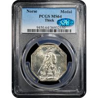 1925 Norse American Medal (Thick) Obverse Image