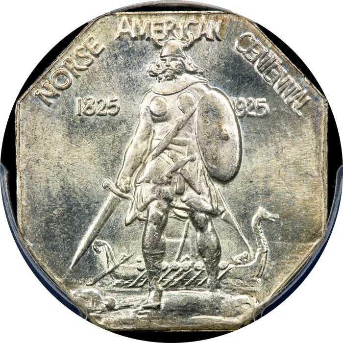 1925 Norse American Medal (Thick) Photo 3