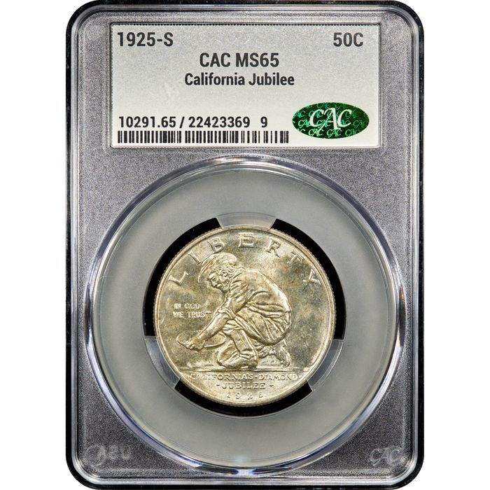 1925-S California Commemorative Half Dollar (50c) Obverse Image