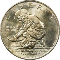 1925-S California Commemorative Half Dollar (50c) Photo 3