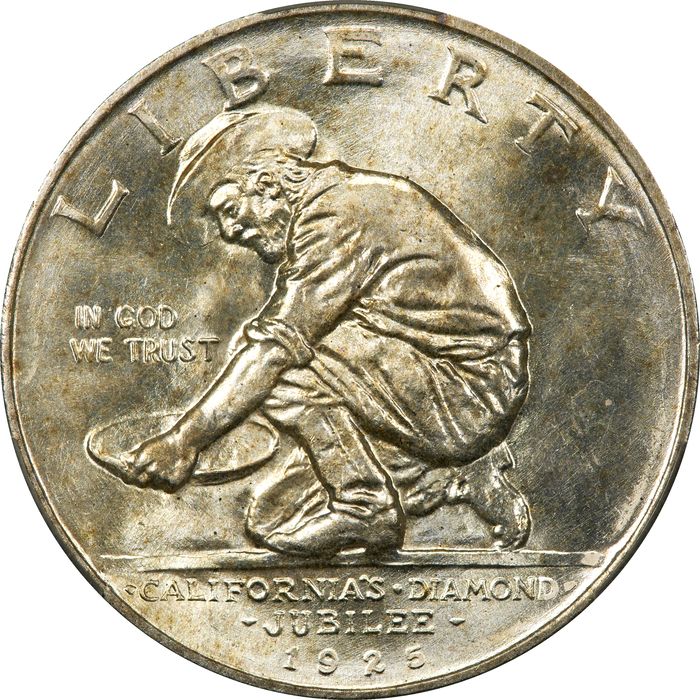 1925-S California Commemorative Half Dollar (50c) Photo 3