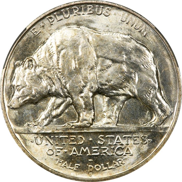 1925-S California Commemorative Half Dollar (50c) Photo 4