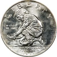 1925-S California Commemorative Half Dollar (50c) Photo 3