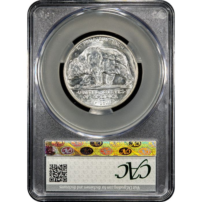 1925-S California Commemorative Half Dollar (50c) Reverse Image