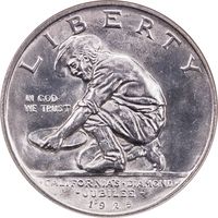1925-S California Commemorative Half Dollar (50c) Obverse Image