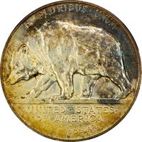 1925-S California Commemorative Half Dollar (50c) Reverse Image