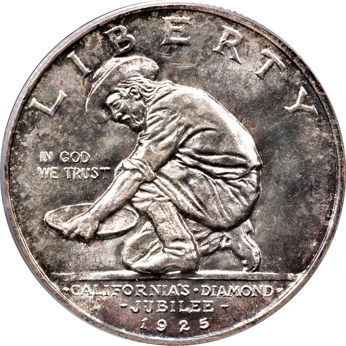 1925-S California Commemorative Half Dollar (50c) Obverse Image
