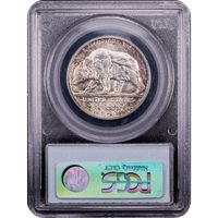 1925-S California Commemorative Half Dollar (50c) Reverse Slab Image