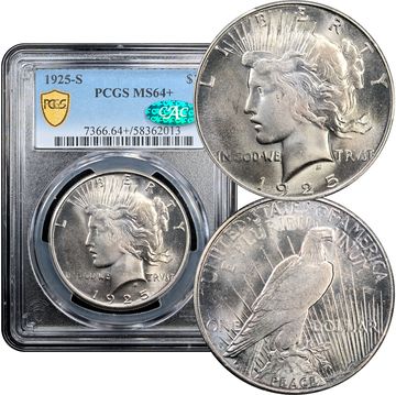 1925-S Peace Dollar ($1) Composite Image